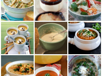 gluten free soup collage