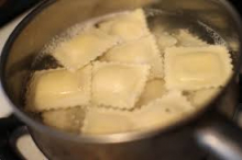 boiling gluten free ravioli