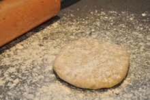 gluten free dusting flour with gluten free pie dough