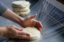disc of gluten free pie dough