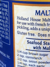 Holland House Malt Vinegar Case