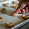 creating a gluten free thumbprint cookie