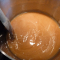 stirring caramel for gluten free upside down cake