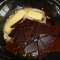 melting chocolate and butter over double boiler